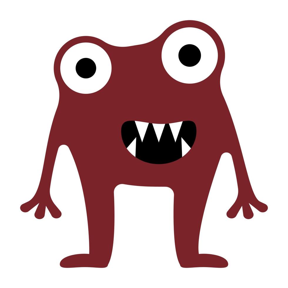 Frog Monster Concepts vector