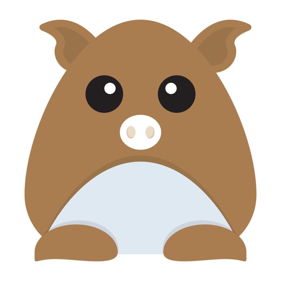 Cartoon Pig Concepts vector