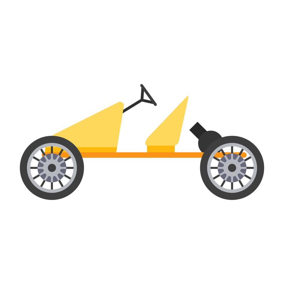 Trendy Cyclekart Concepts vector