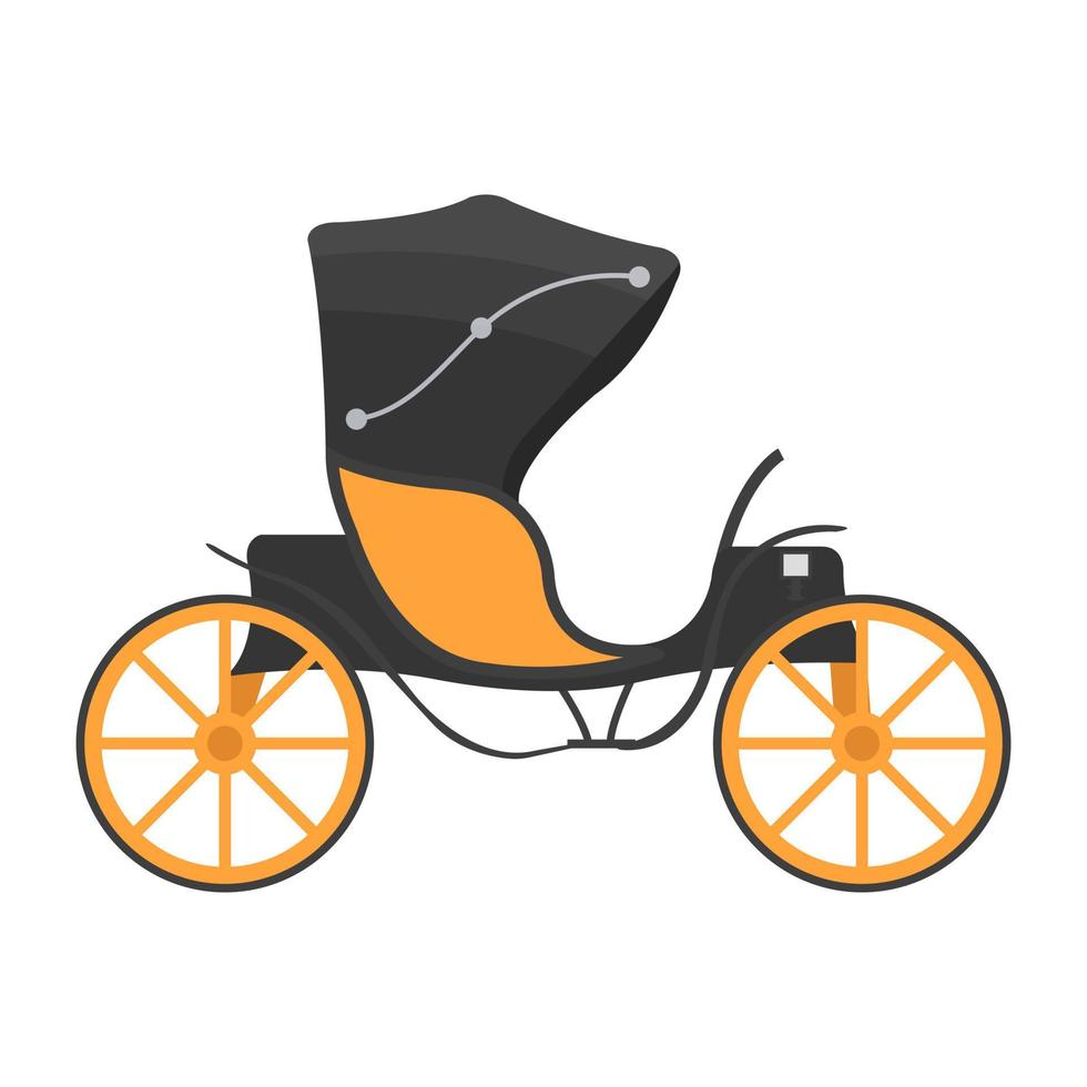 Trendy Chariot Concepts vector