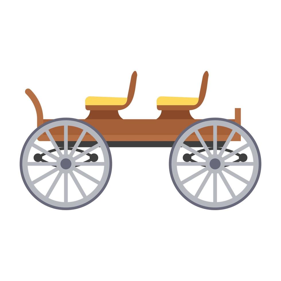 Trendy Wagonette Concepts vector