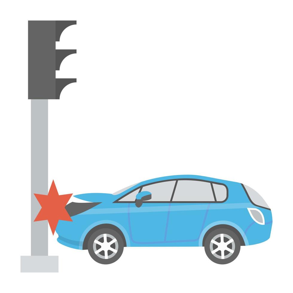 Car Accident Concepts vector