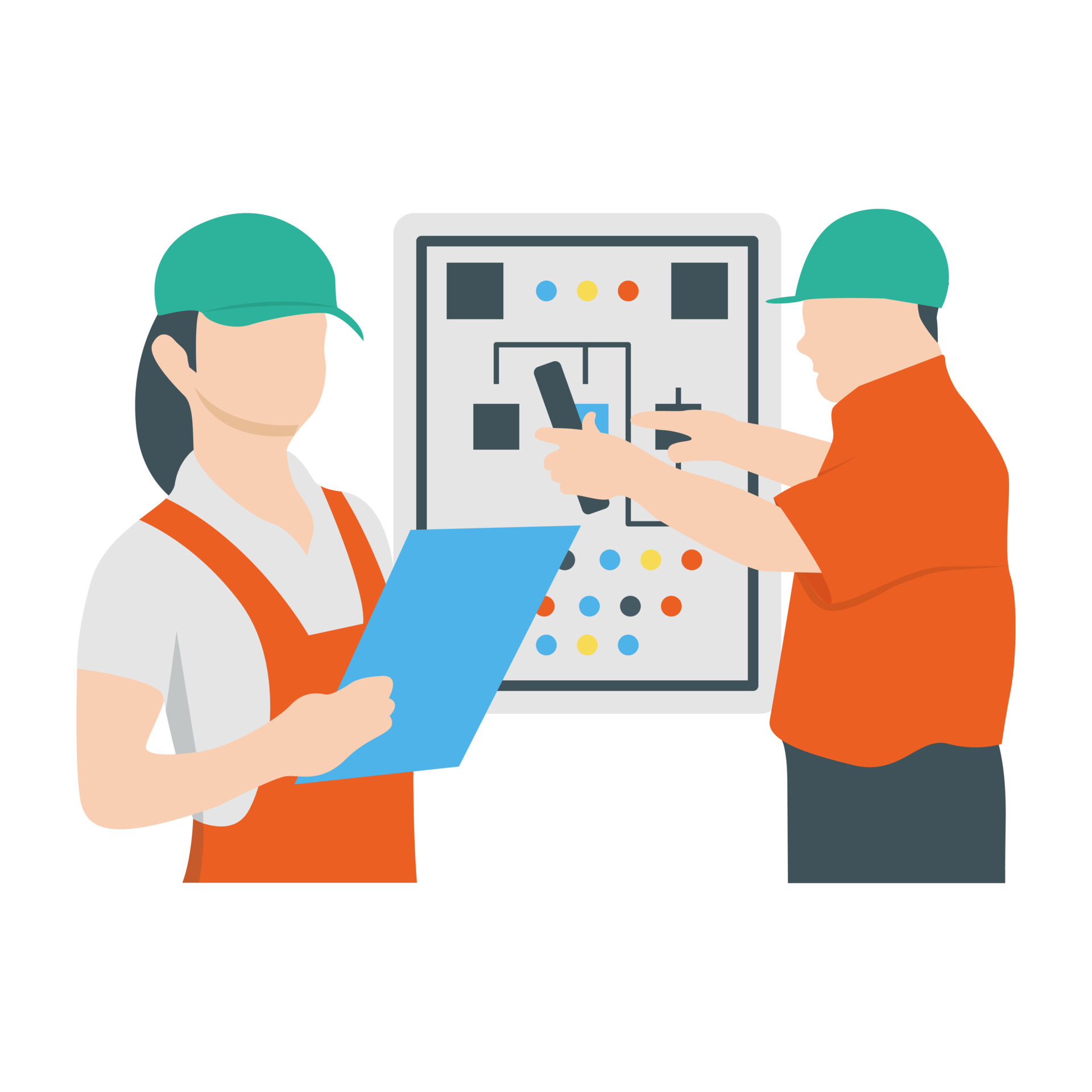 Meter Reader Concepts 4488724 Vector Art at Vecteezy