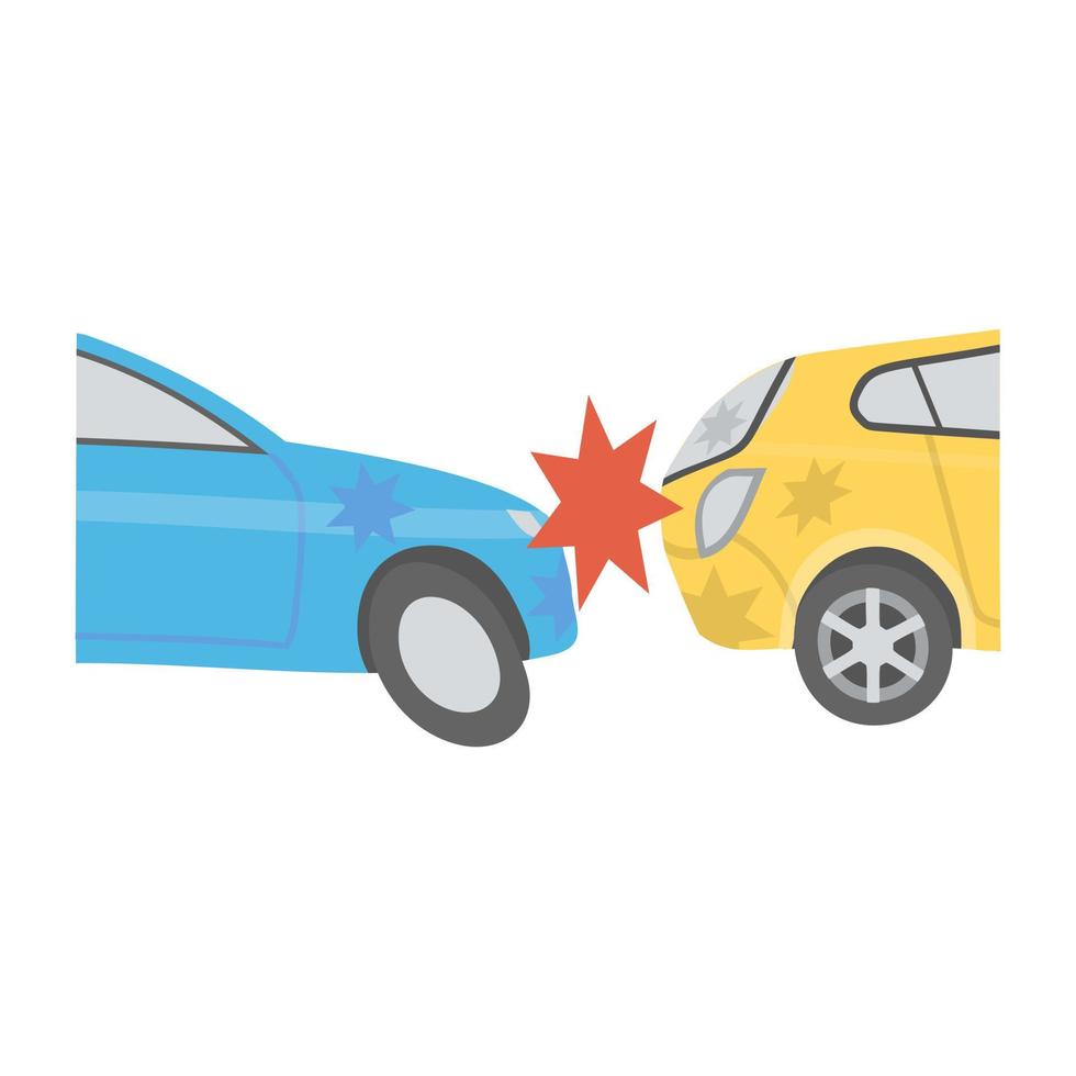 Car Accident Concepts vector