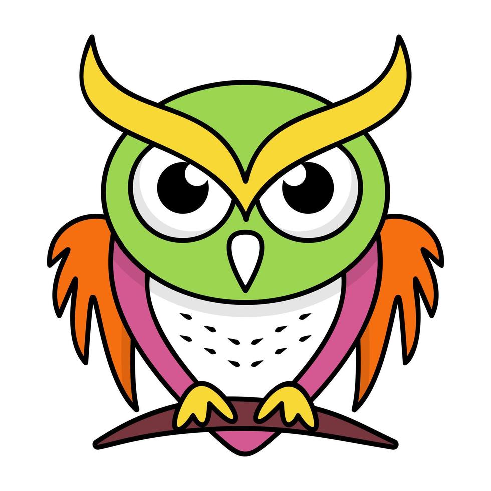 Baby Owl Concepts vector