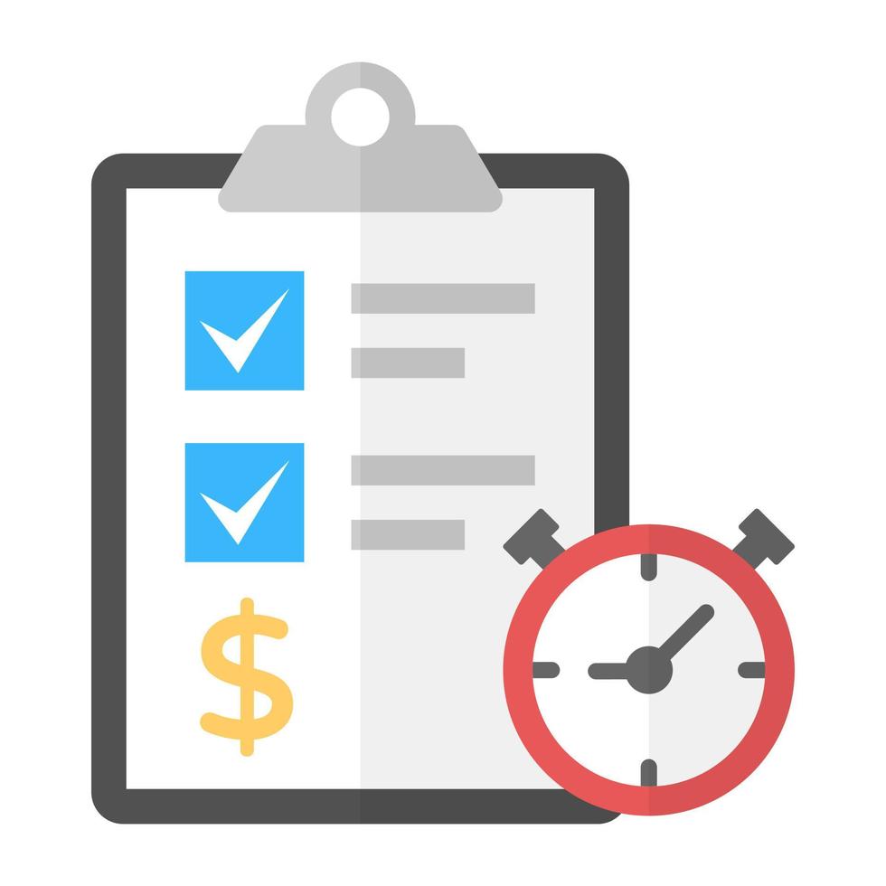 Project Plan Concepts vector