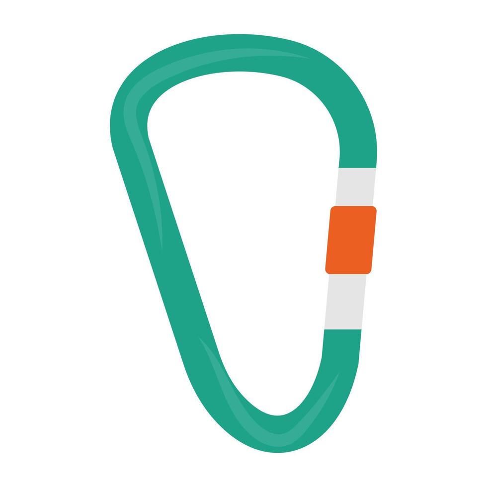 Trendy Carabiner Concepts vector