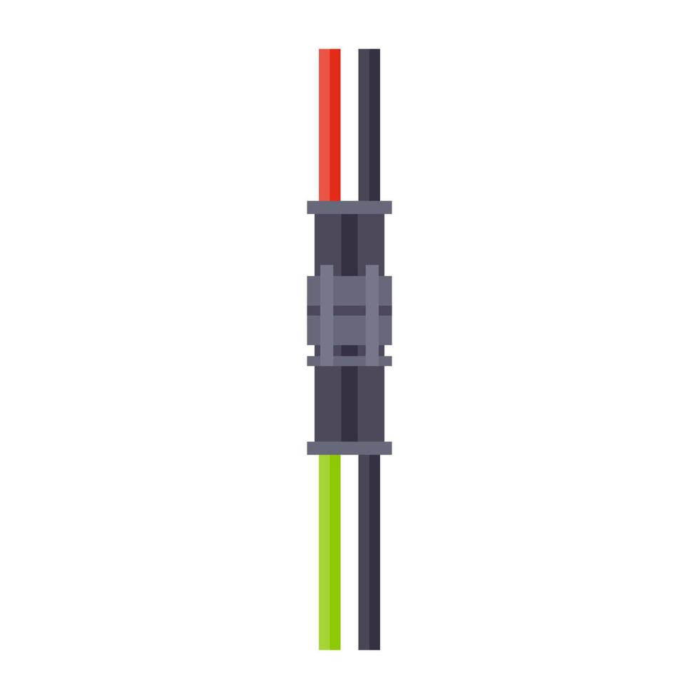 conceptos de cable descubierto vector