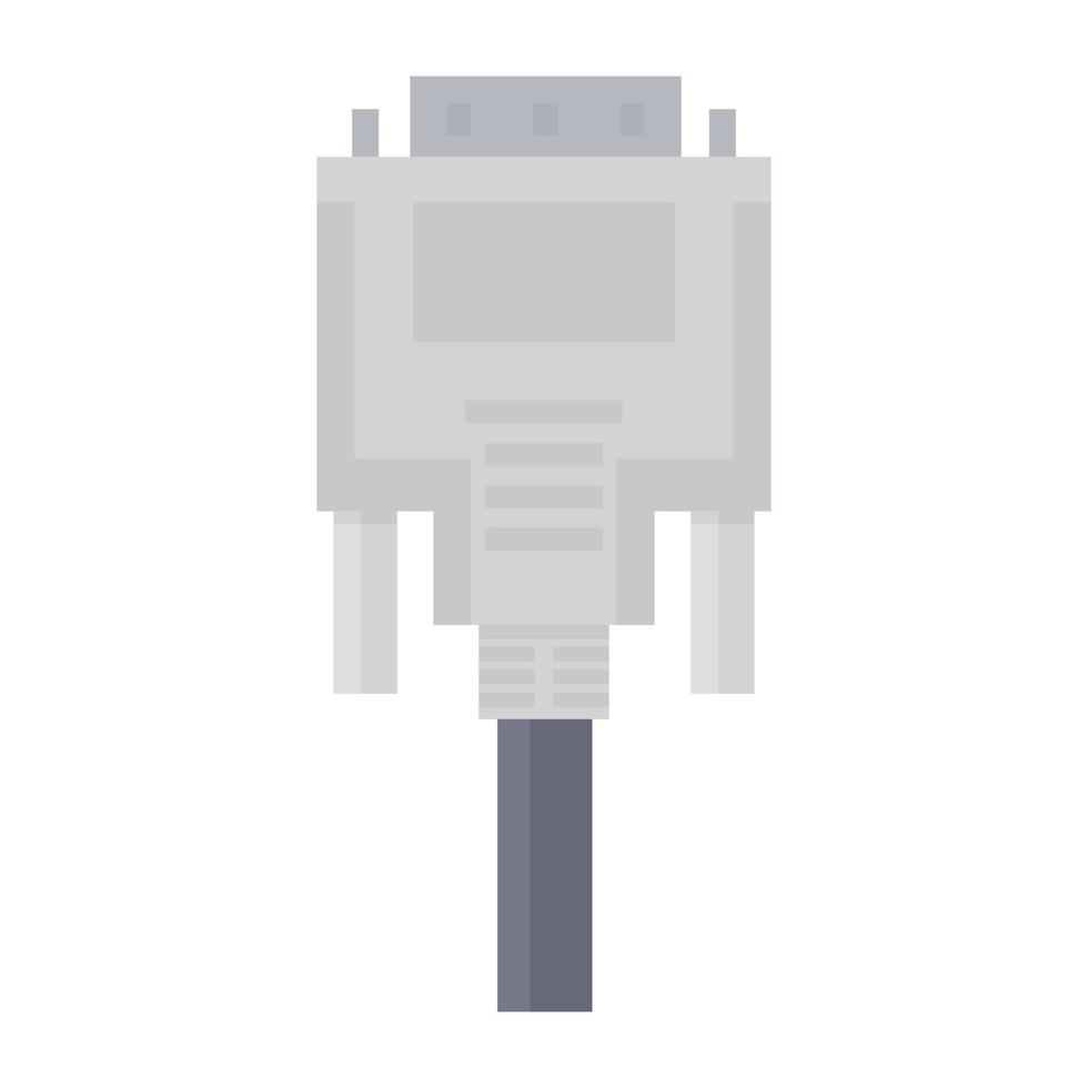 Computer Cable Concepts vector