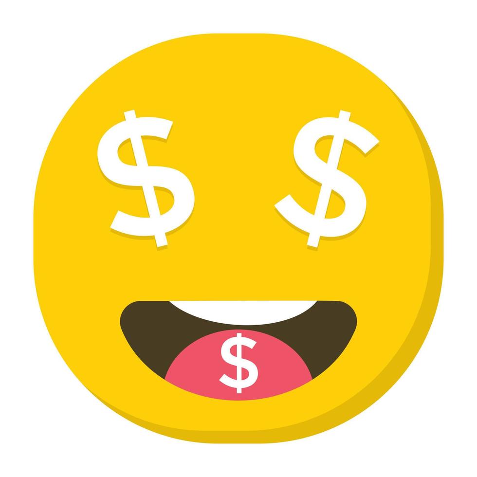 Dollar Emoji Concepts 4488989 Vector Art at Vecteezy