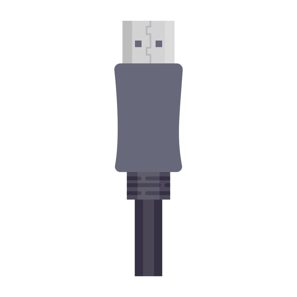 conceptos de cable móvil vector