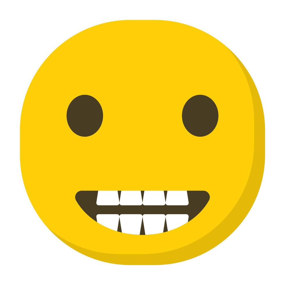 conceptos de emoji de risa vector
