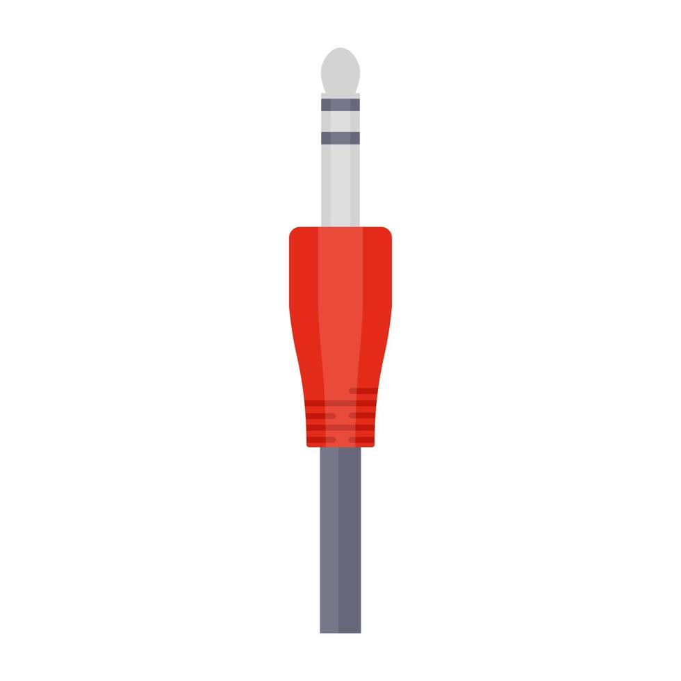 Audio Cable Concepts vector