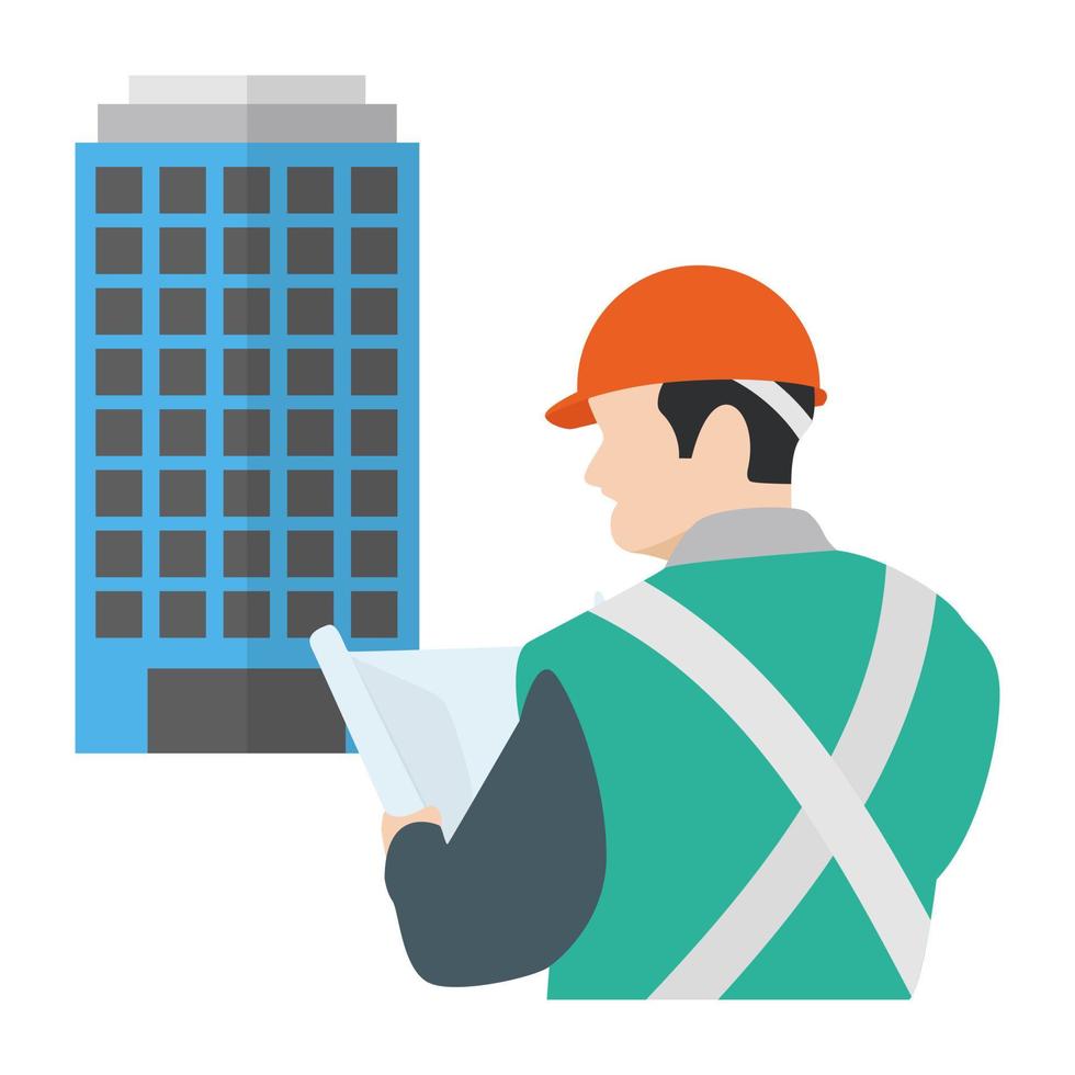 Construction Contractor Concepts vector