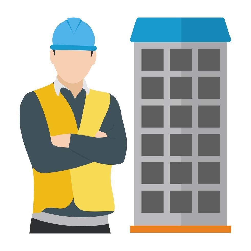 Construction Contractor Concepts vector