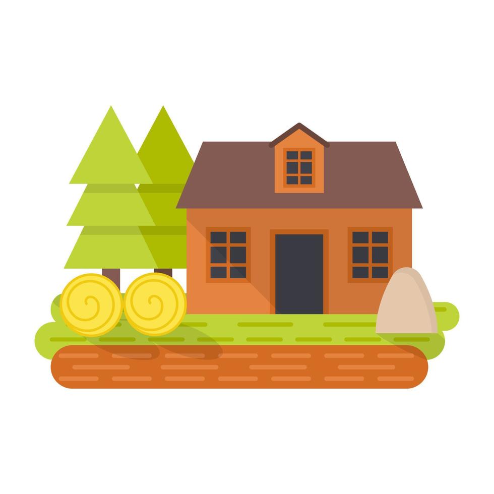 Trendy Farmhouse Concepts vector