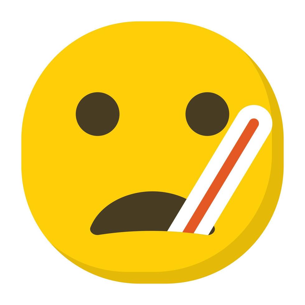 Sick Emoji Concepts vector