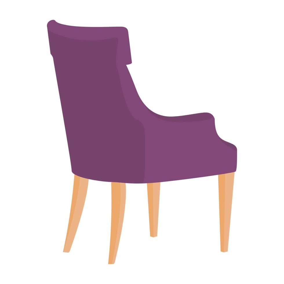 conceptos de sillón de moda vector