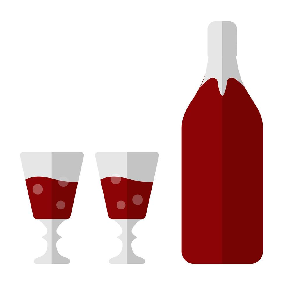 Alcoholic Drink Concepts vector