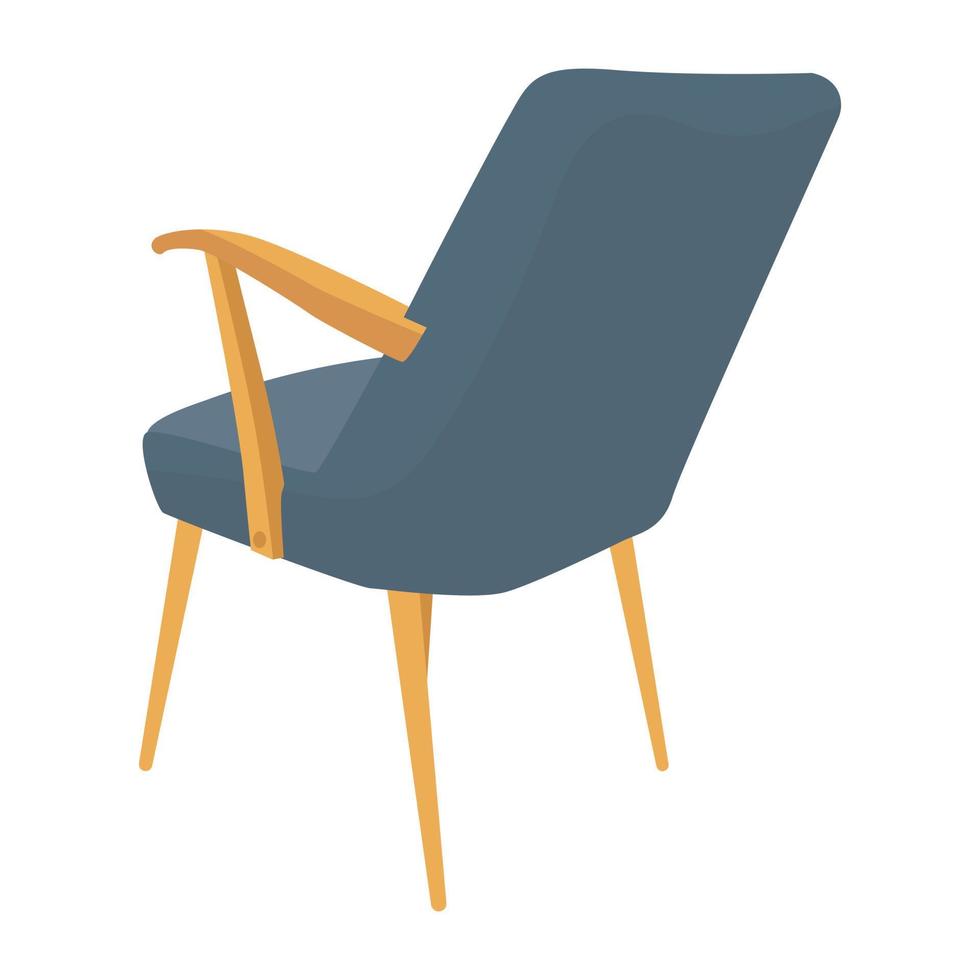 conceptos de silla de jardín vector