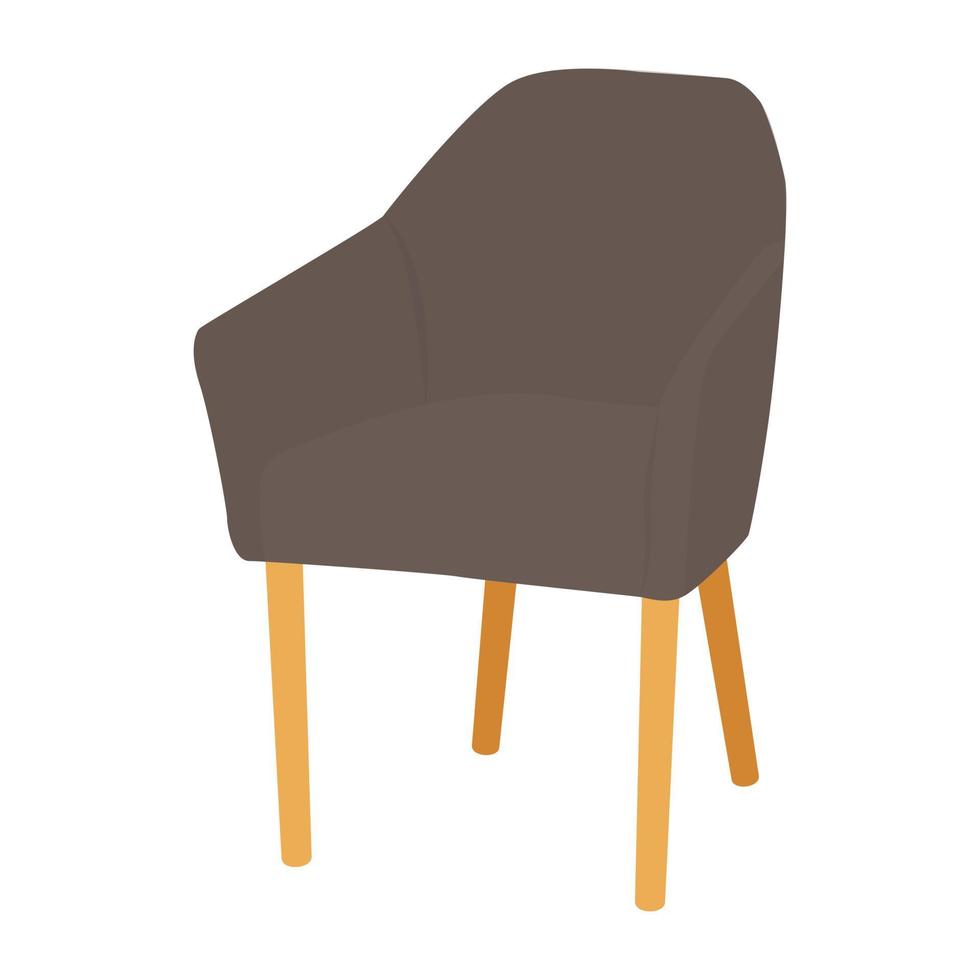 conceptos de silla fauteuil vector