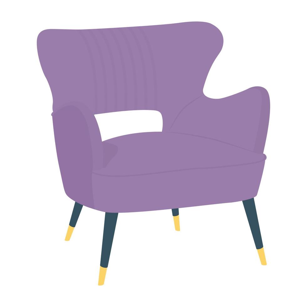 Wingback Chair Concepts vector