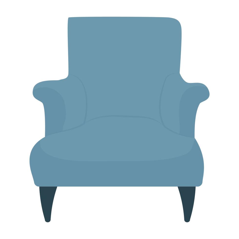 conceptos de sillón de moda vector