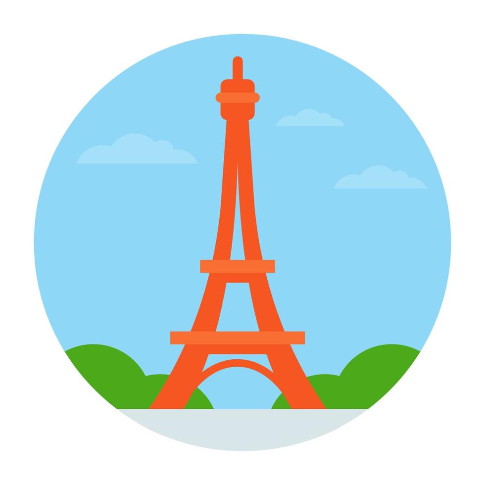Eiffel Tower Concepts vector