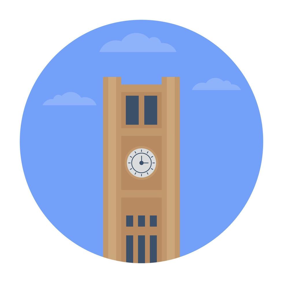 Clock Tower Concepts 4489418 Vector Art at Vecteezy