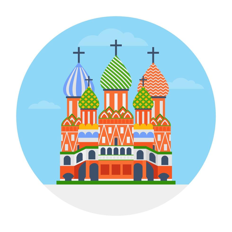 Catedral de San Basilio vector