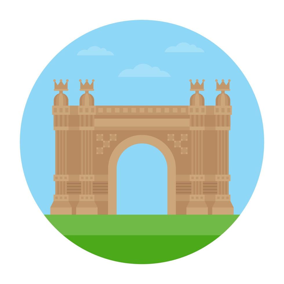 Arc De Triomf vector