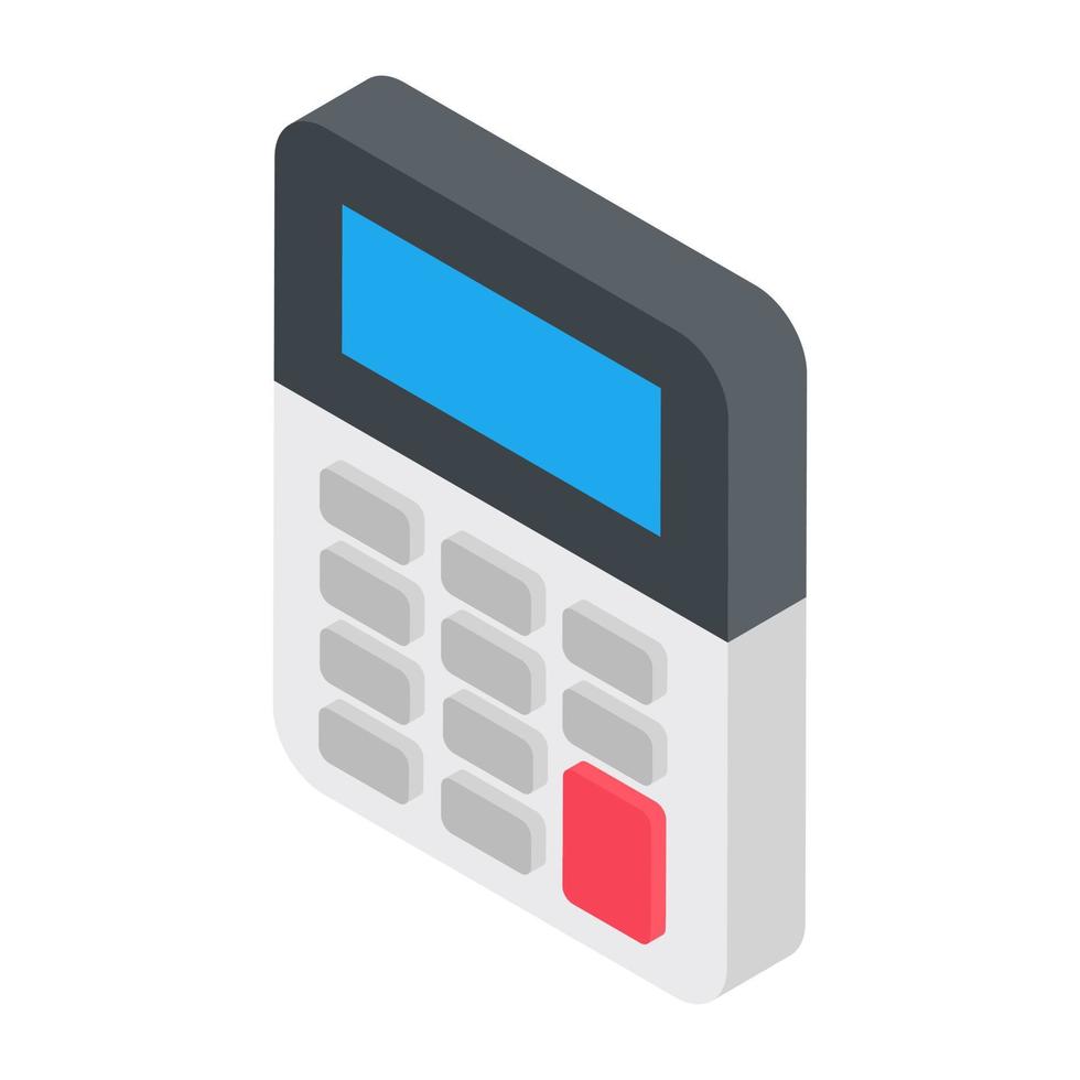 Trendy Calculator Concepts vector