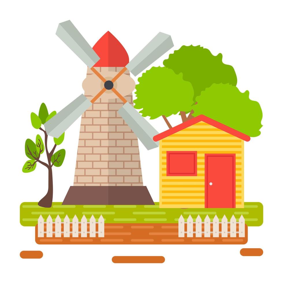 Trendy Farmhouse Concepts vector