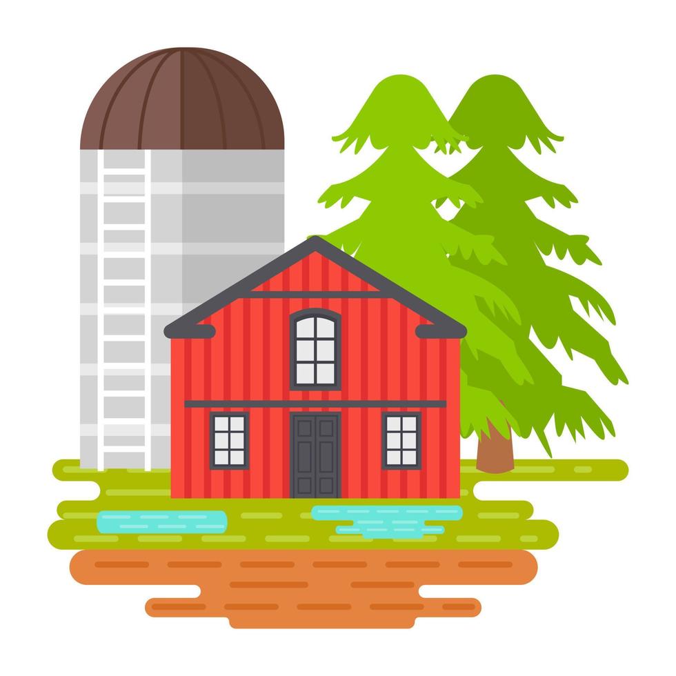 Trendy Farmhouse Concepts vector