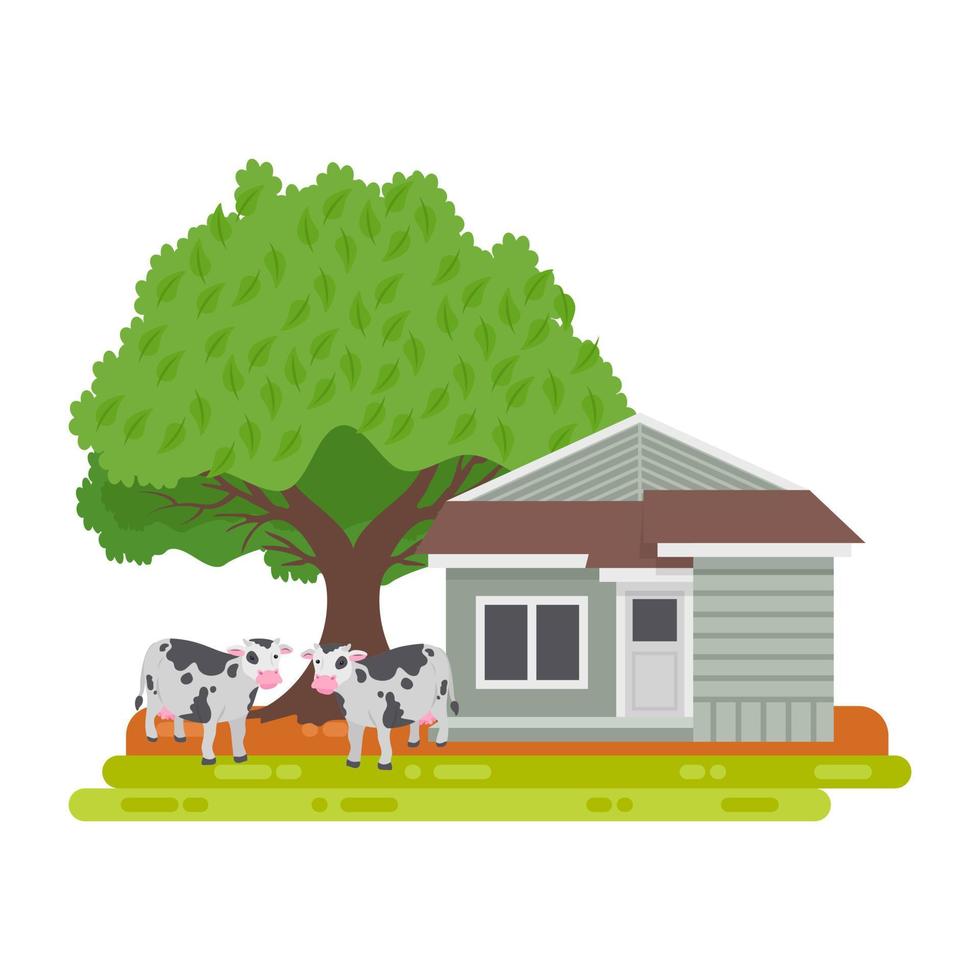 Trendy Countryside Concepts vector