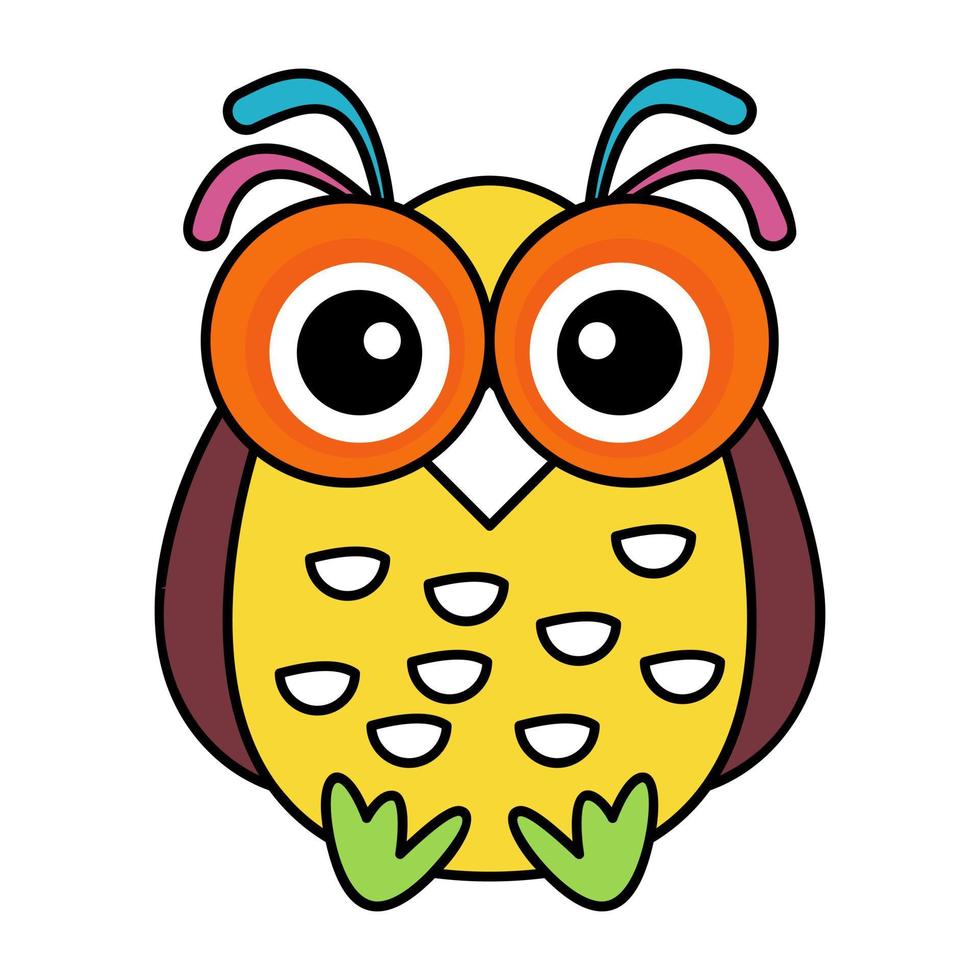 Cute Owl Concepts vector