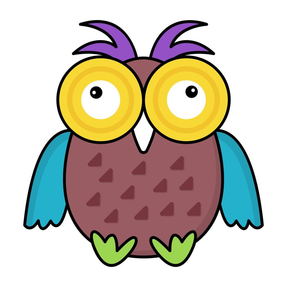 Cute Owl Concepts vector