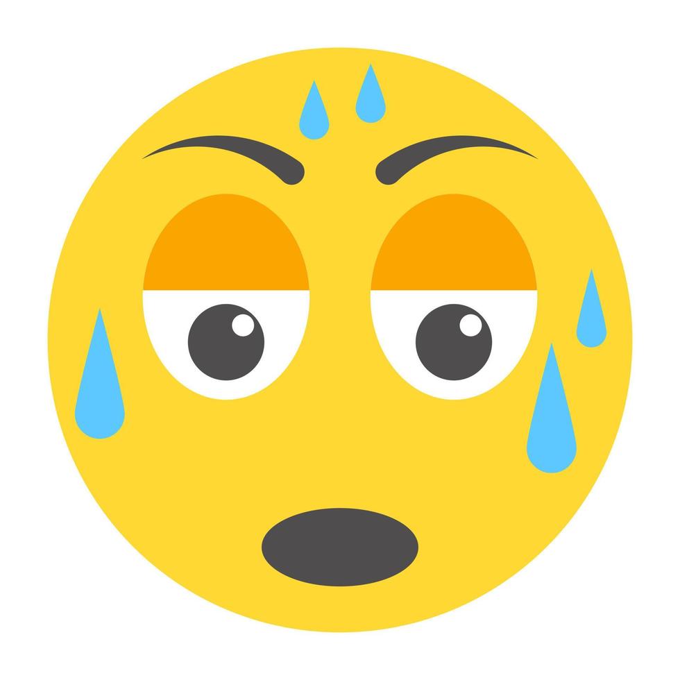 Trendy Emoji Concepts vector