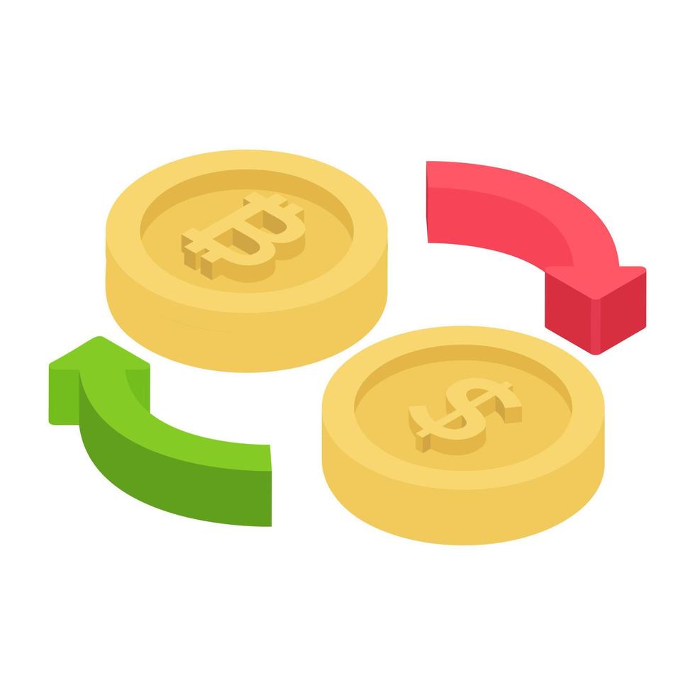 Cash Exchange Concepts vector