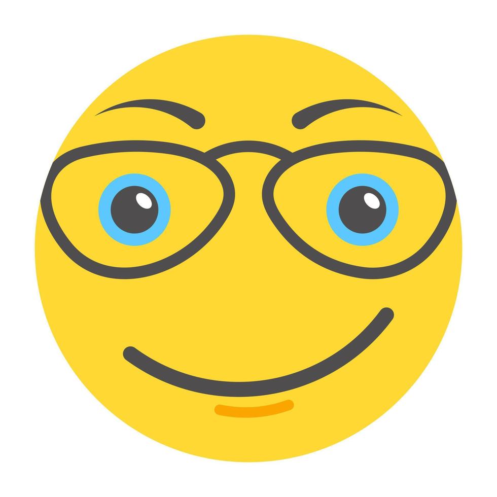 Trendy Emoji Concepts vector