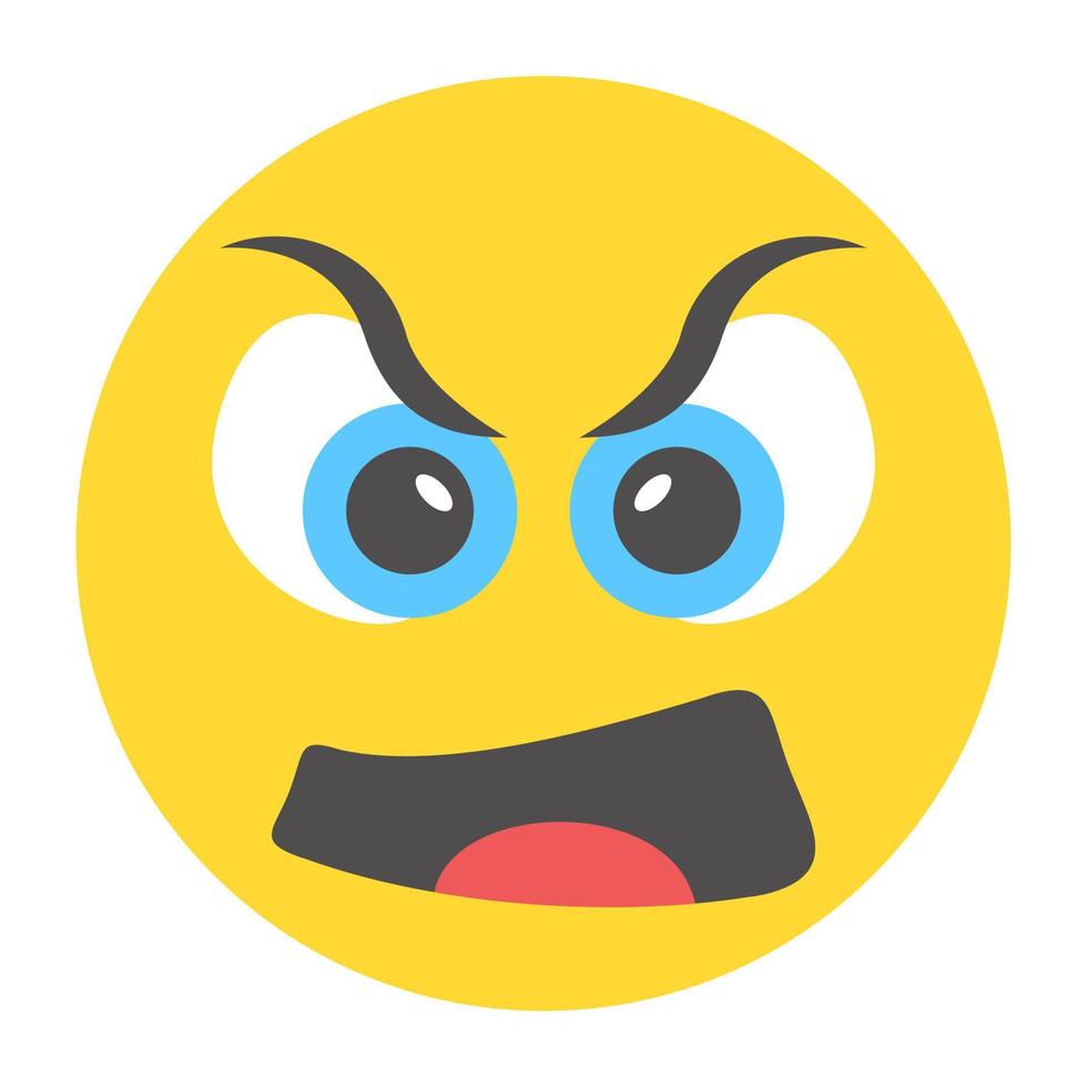 Surprised Emoji Concepts vector