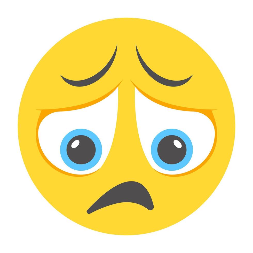 Sad Emoticon Concepts vector