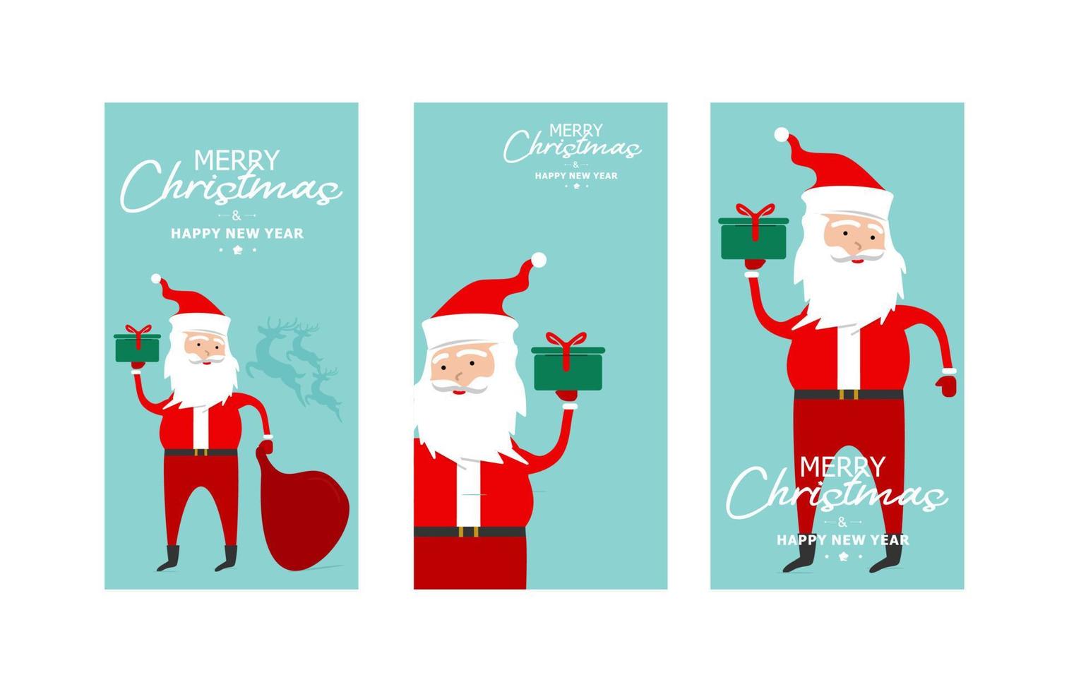 Merry Christmas and Happy New... vector