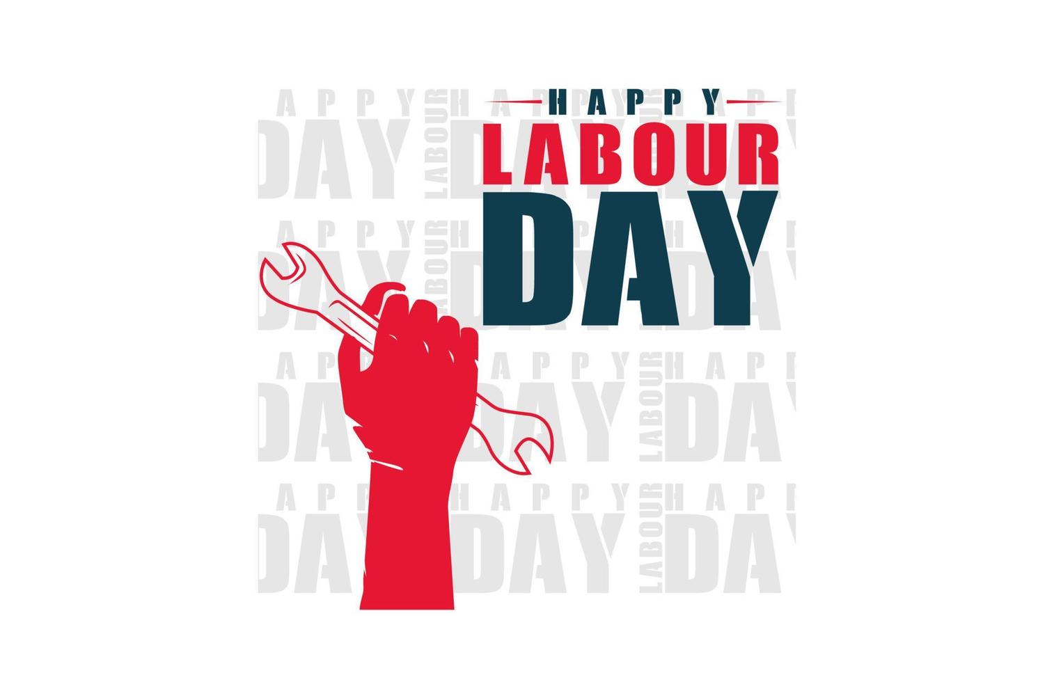 Labour Day 1st May Design Ill... vector