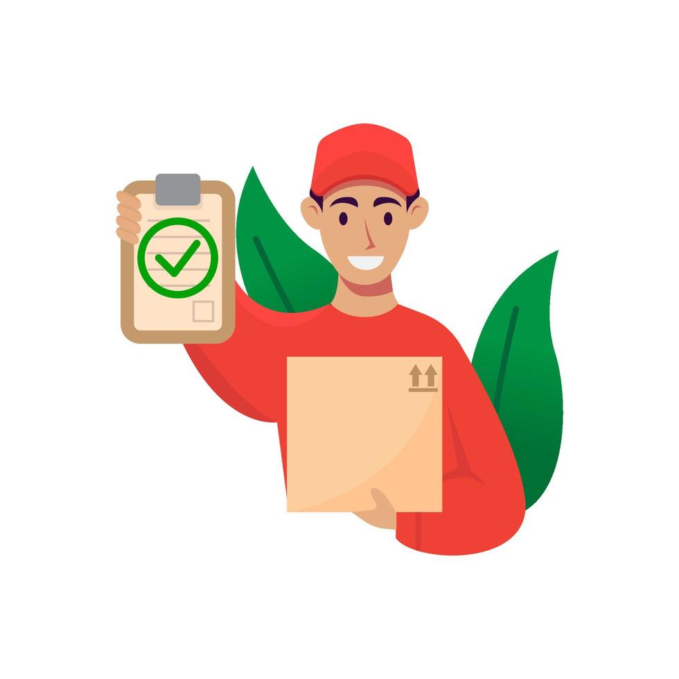 Delivery flat design vector