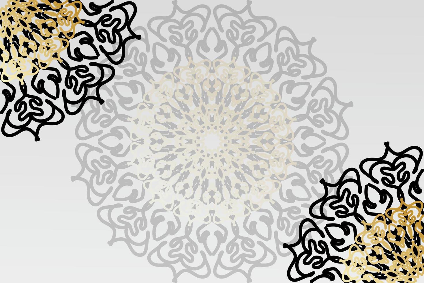 Abstract background with mandala vector
