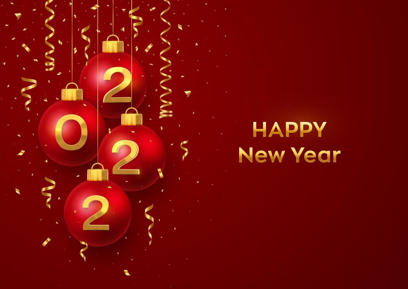 Happy New Year 2022. 4493970 Vector Art at Vecteezy