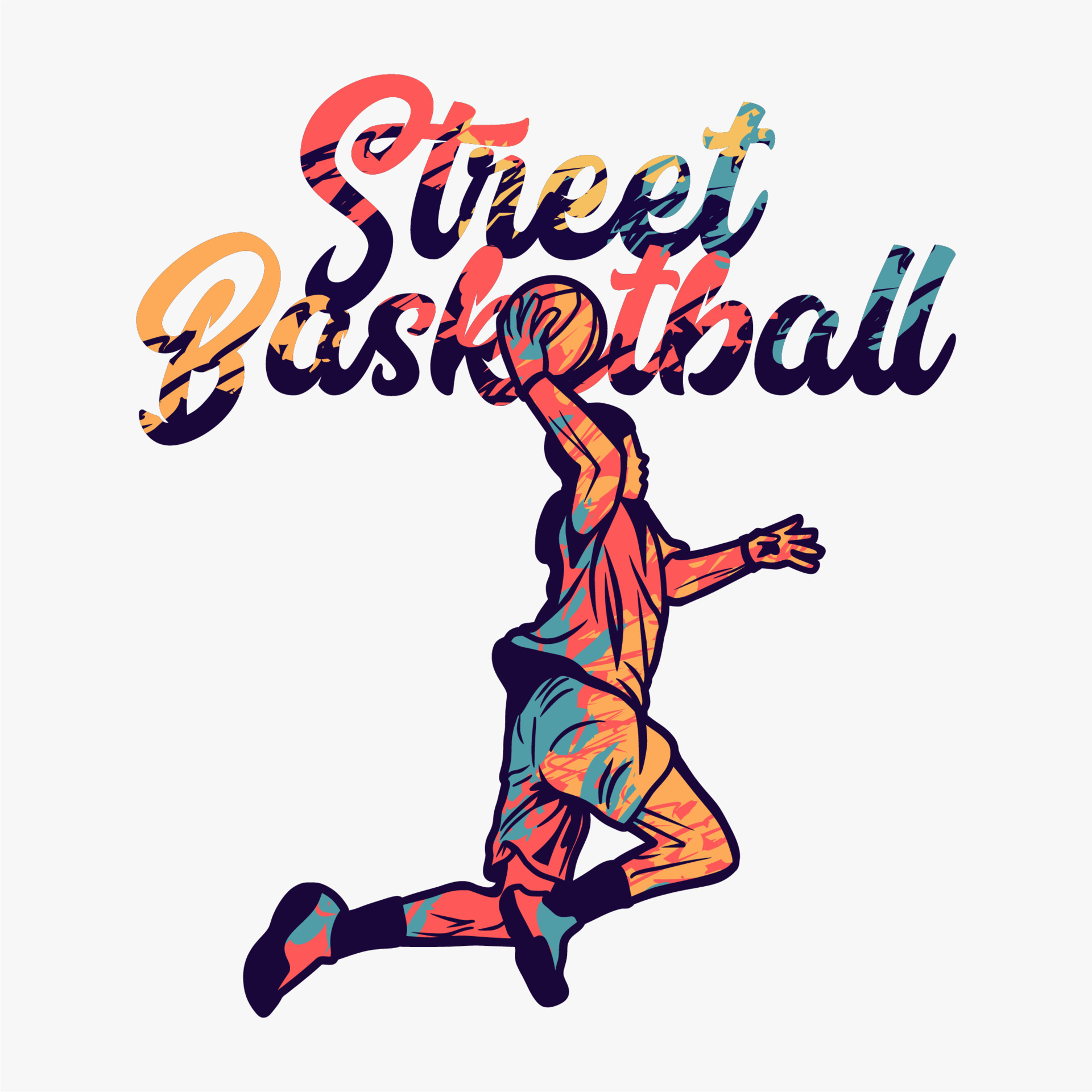 Street Basketball Logo