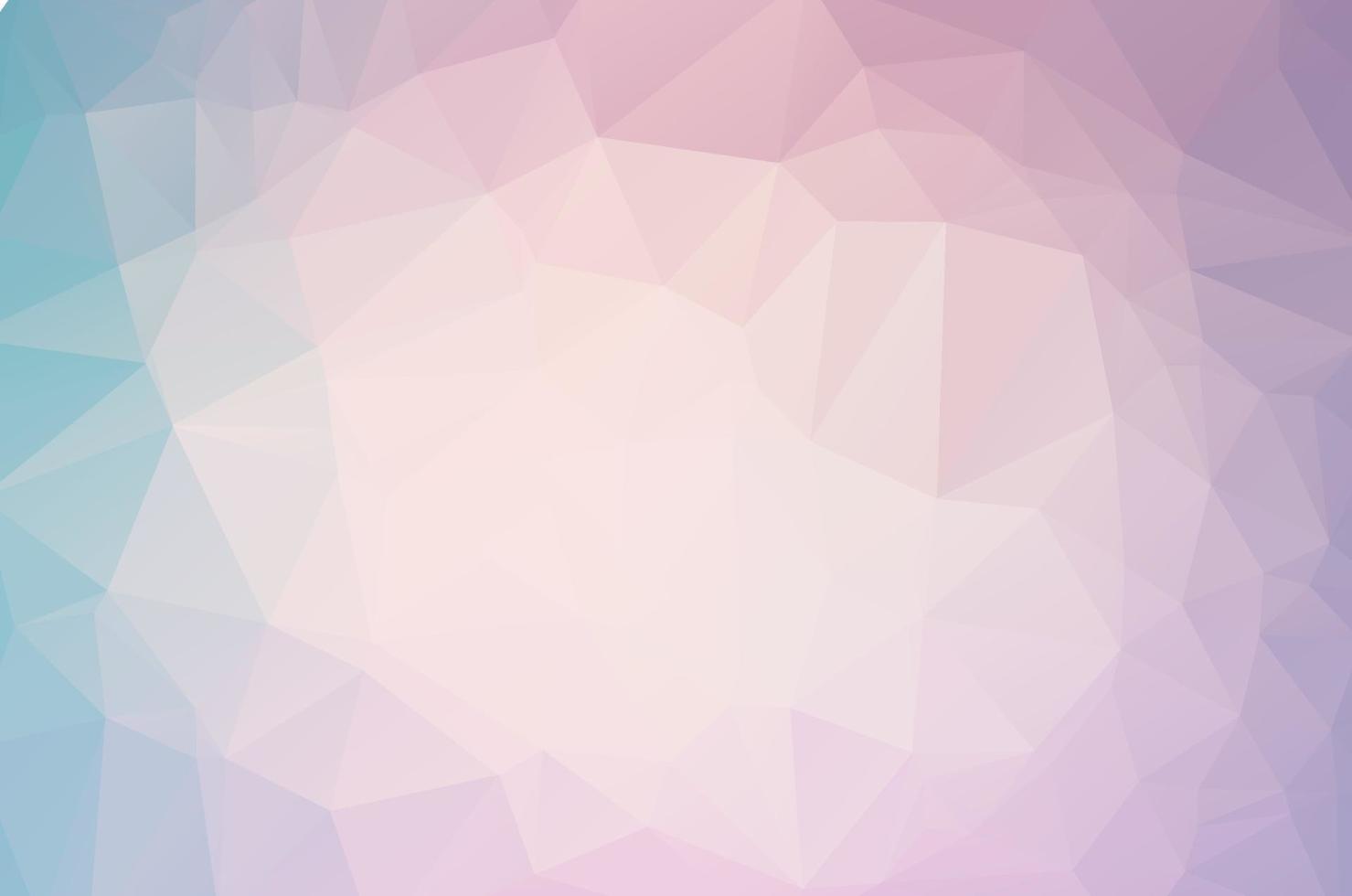 Light colorful Low poly crystal background. Polygon design pattern. Low poly vector illustration, low polygon background.