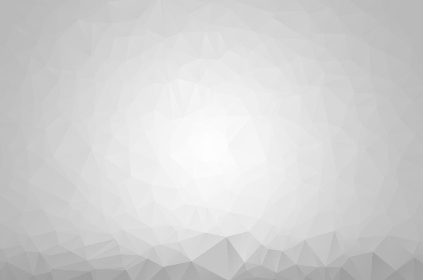 White Grey Low poly crystal background. Polygon design pattern. environment green Low poly vector illustration, low polygon background.